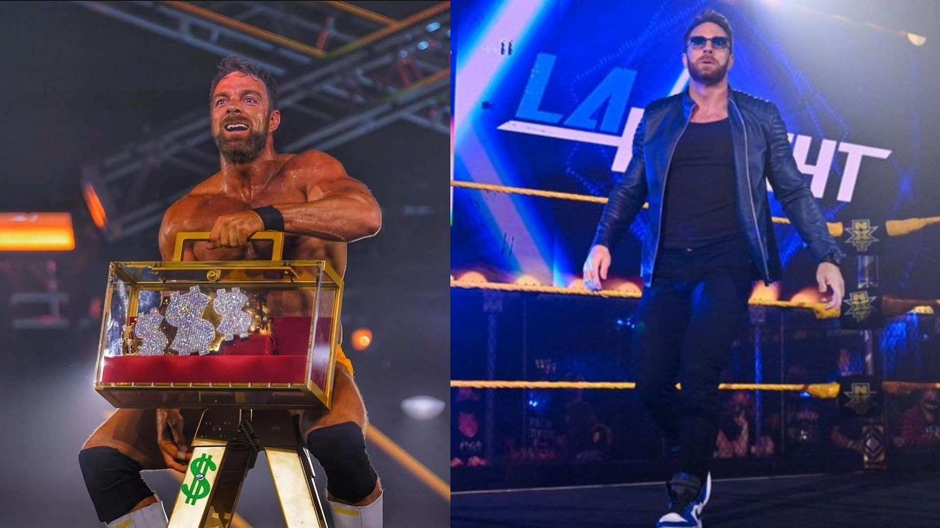 LA Knight, while in WWE NXT